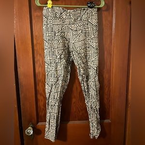 Thai Geometric Baggy/Skinny Pant